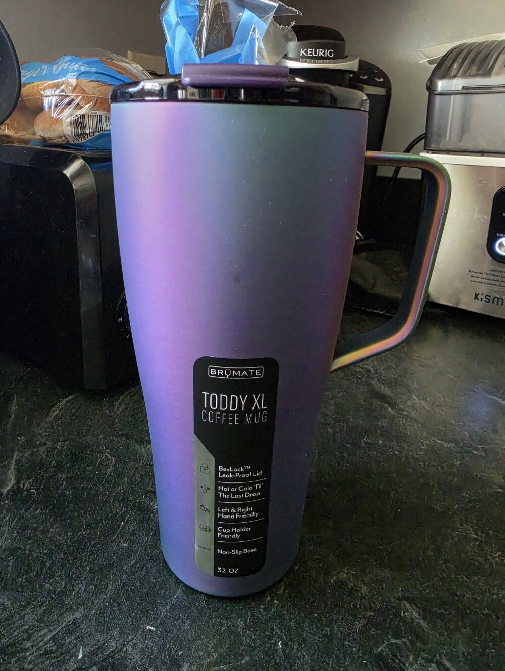 Brumate Toddy XL Stainless Steek Travel Mug - Dark Aura